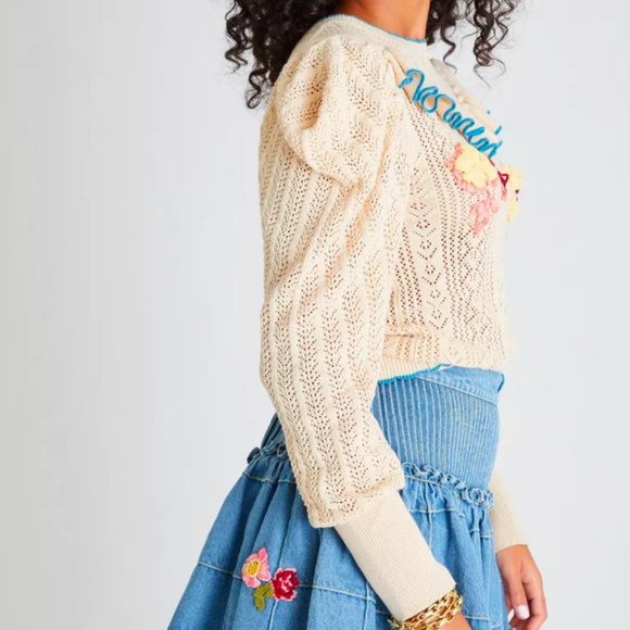 LoveShackFancy Rennley Sweater - Picture 5 of 15